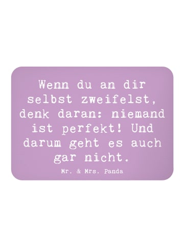 Mr. & Mrs. Panda magnet Spruch Zweifel an sich selbst mit Spruch in Lavendeltraum