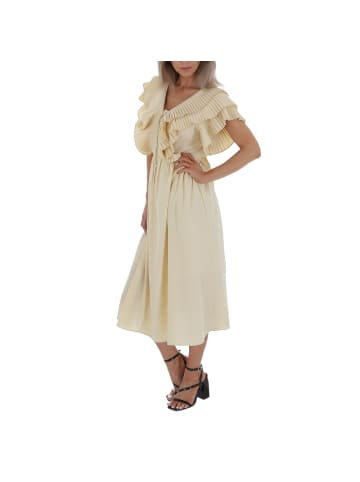 Ital-Design Kleid in Creme