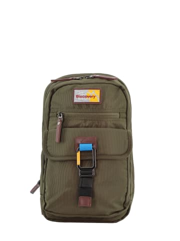 Discovery Cross over Rucksack Icon in Khaki