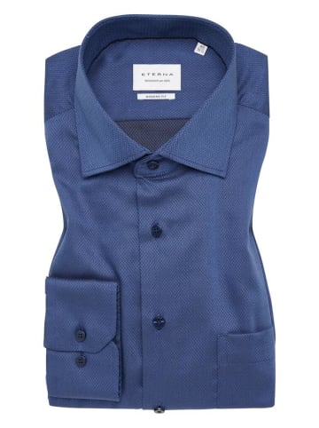 Eterna Langarmhemd in denim