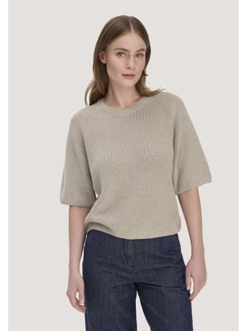 Hessnatur Strickpullover in taupe