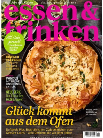 Hubert Burda Media 12 x ESSEN & TRINKEN Zeitschrift (Gutschein für Jahres Abo)