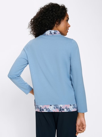 Sieh an! 2-in-1-Shirt in himmelblau