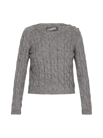 DreiMaster Vintage Damen Pullover in Grau Melange
