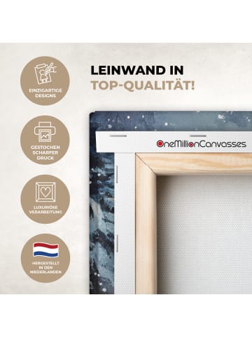 MuchoWow Leinwand Bilder Sandfarben