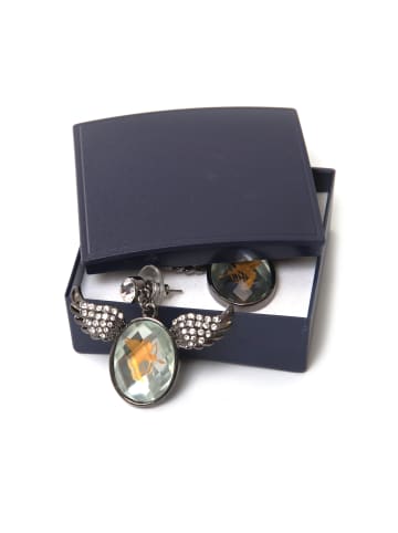 collezione alessandro Ohrstecker " Wien " in oxydfarben