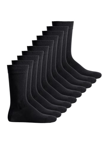 Jack & Jones Socken 10er Pack in Schwarz