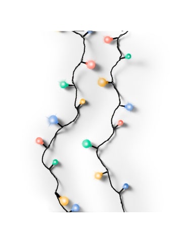 MARELIDA LED Lichterkette Berry 120 Mini Kugeln 3 Größen L: 9m in bunt