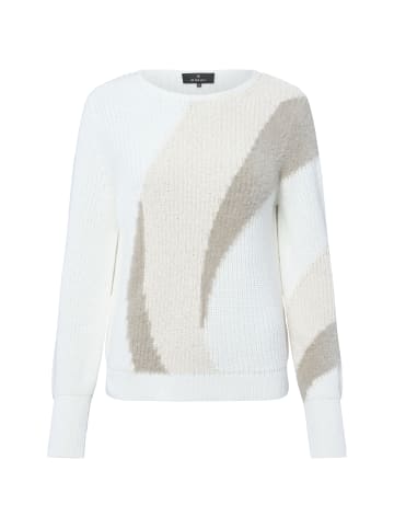 monari Pullover in ecru mehrfarbig - 0001
