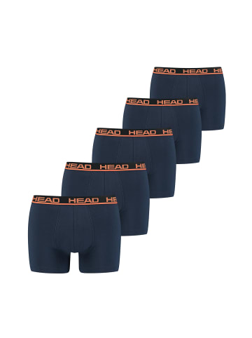 HEAD Boxershorts 5 er Pack Boxer in 003 - Blue / Orange