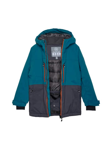Color Kids Skijacke COJr. Ski Jacket Colorblock - 741101  Klassische Skijacke mit Kontrastfarben in Blau