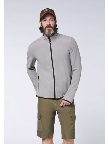 Gardena Fleece-Jacke in Grau