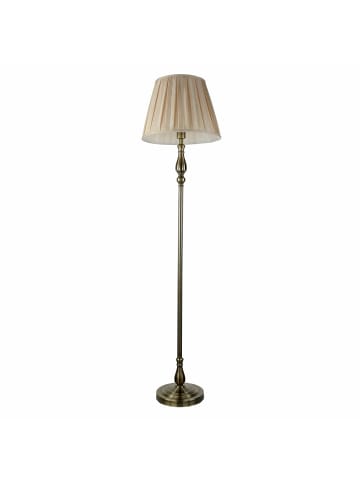 Licht-Erlebnisse Stehlampe (B)40.5 x (L)40.5 x (H)164 cm in Messing Antik Braun