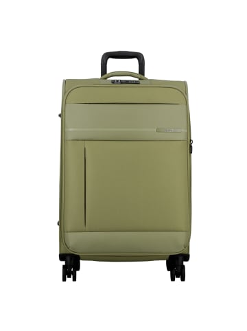 Jump Monthélys 4 Rollen Trolley 67 cm mit Dehnfalte in light green