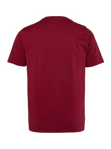Men Plus Kurzarm T-Shirt in kupferbraun