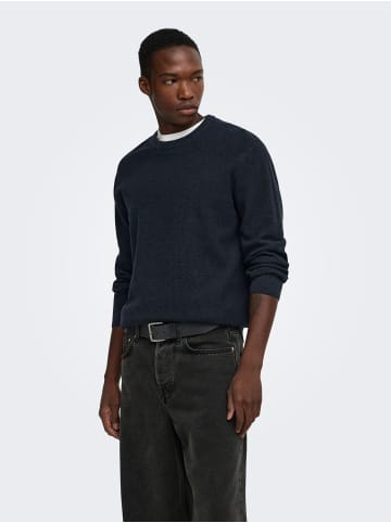 ONLY & SONS Pullover in Dark Sapphire 1