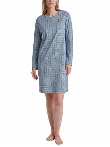 Calida Nachthemd in Blue cotto