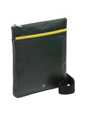 DuDu Panay Umhängetasche Leder 24 cm mangrove