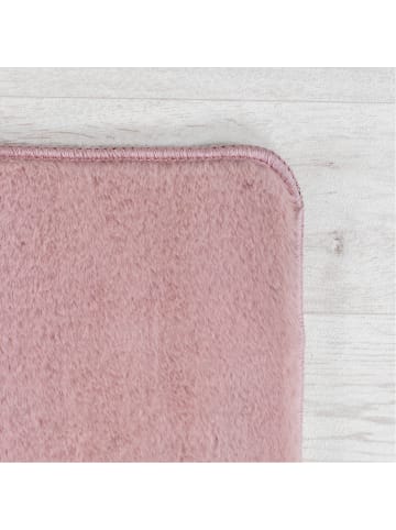Teppich Boss Kurzflor Teppich Joy 1400, Läufer - Rosa