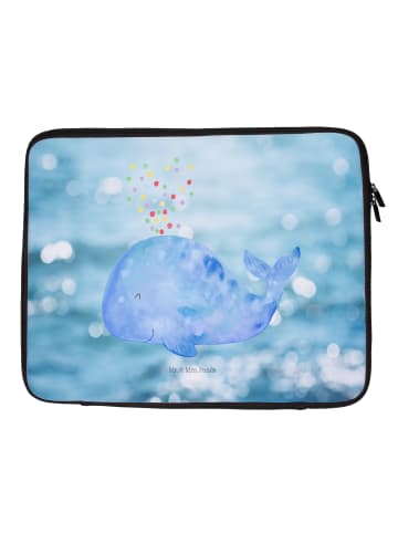 Mr. & Mrs. Panda Notebook Tasche Wal Konfetti ohne Spruch in Oceanblue