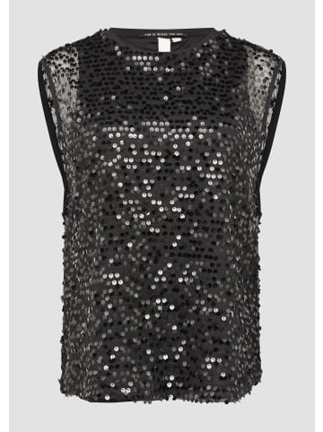 QS Bluse in 9999_schwarz