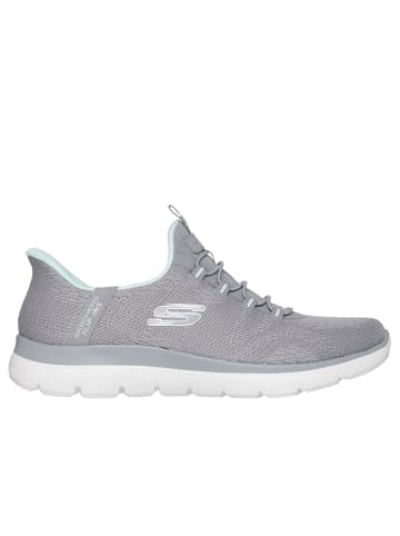 Skechers Slipper SUMMITS-DREAM CHASER in gray/mint