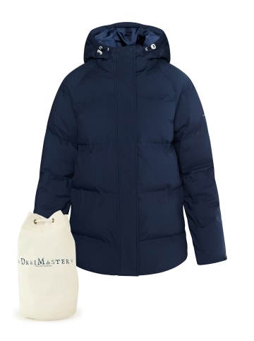 DreiMaster Maritim Anorak + Shopping Bag - Set in Marine