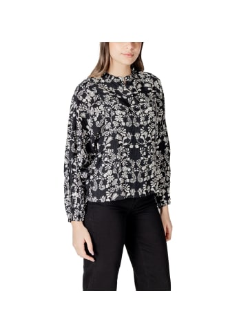 ICHI Bluse Schwarz