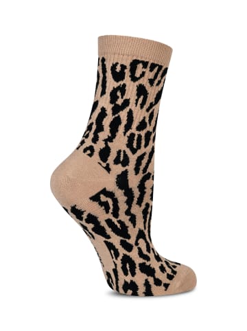 JOOP! Socken jacquard leo 2er Pack travertine melange