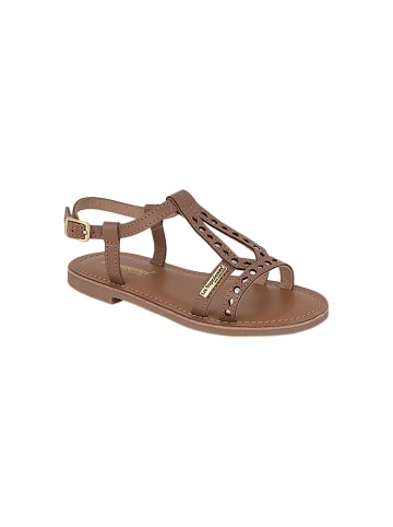 Les Tropéziennes par M Belarbi Belectra Kindersandalen aus Leder, flach Braun