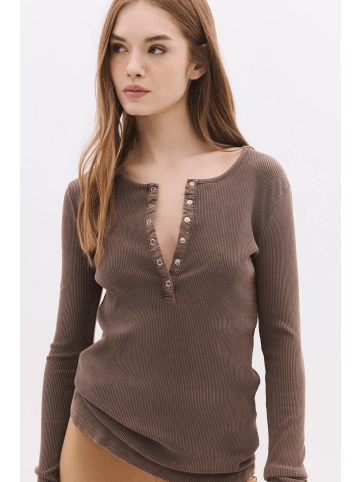 NO MATTER WHAT Blouse in Braun