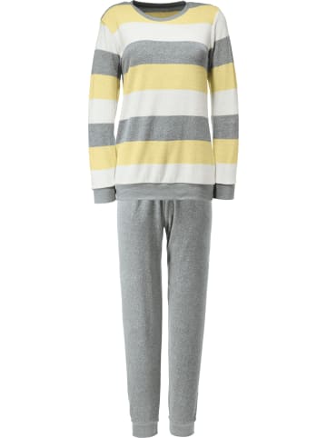 Erwin Müller Frottee Schlafanzug in gelb