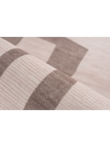 Kayoom Kayoom Neu 2026 Wohnzimmer Kurzflor Teppich Triangle 125 taupe in taupe