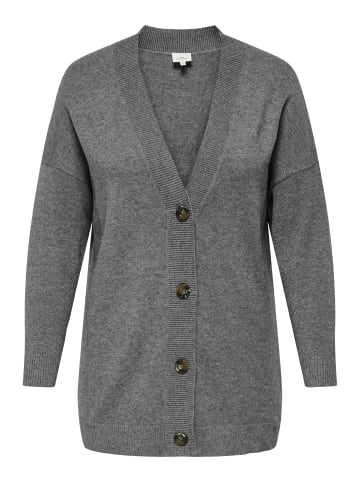 ONLY Carmakoma Strickjacke in Chocolate Torte