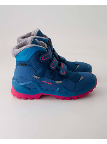 LOWA Klettstiefel in Blau