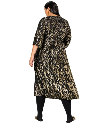 Studio Untold Midikleid in schwarz