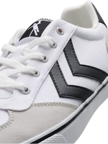 Hummel Schnürsenkel Sneaker Stadil Low Erwachsene in WHITE