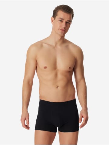 Schiesser Retro Short / Pant 95/5 Essentials - Cotton in Schwarz