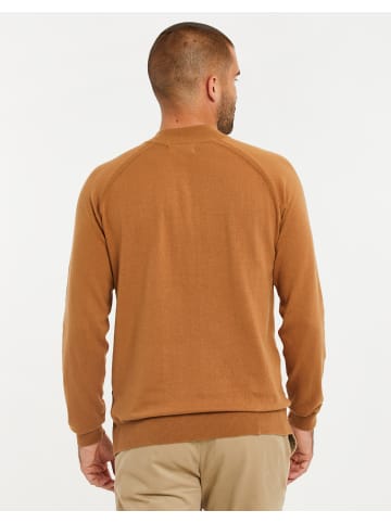 Threadbare Strickpullover THB LUXE Jumper Perrot Turtle Neck in Braun