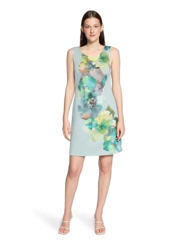 Betty Barclay Etuikleid ohne Arm in Green/Blue