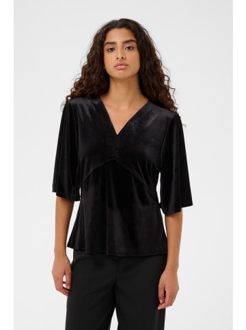Soaked in Luxury Langarm-Bluse SLVelera Feminine Form in Black