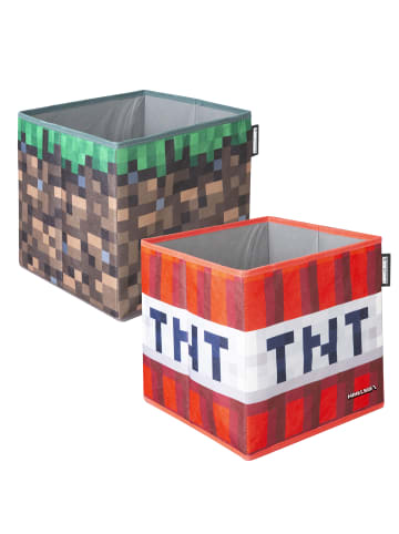 Minecraft Minecraft Stauraumbox, 2er Set