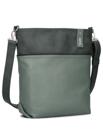 Zwei Jana J12 - Schultertasche 33 cm (papaya) in eucalyptus