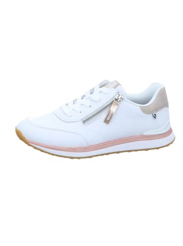 rieker Sneaker in sportweiss/weiss/rosegold/kupf