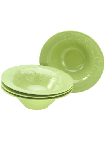 CreaTable 4 er-Set 21671 Gourmet Pastateller Set in Grün