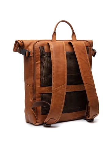 The Chesterfield Brand Liverpool Rucksack Leder 45 cm Laptopfach in cognac