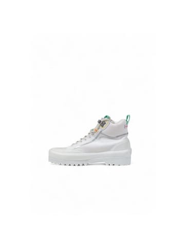Superga Weiß Stoff Chunky Sneaker