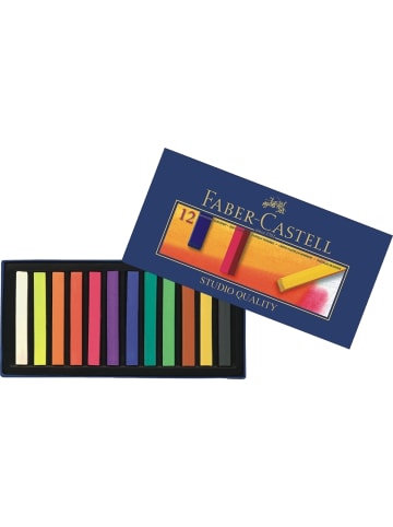Faber-Castell Pastellkreide Goldfaber Studio Soft Packung mit 12 Stück