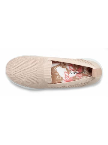 LASCANA Slipper in beige-rosé-apricot