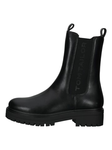 Tom Tailor Stiefelette in Schwarz